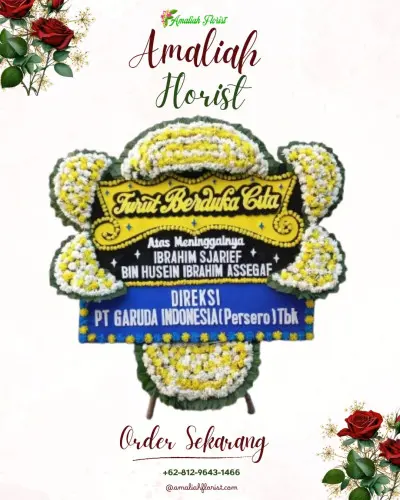 Papan Bunga Duka di Kertijayan